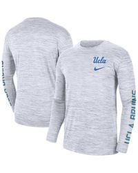 Nike - White North Carolina Tar Heels Velocity Legend Team Performance Long Sleeve T-shirt - Lyst