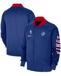 Nike - Blue Sacramento Kings 2024/25 City Edition Authentic Showtime Performance Full-zip Jacket - Lyst