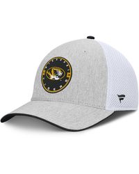 Fanatics - Heather Gray/white Missouri Tigers trigger Flex Hat - Lyst
