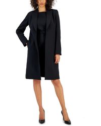 Nipon Boutique - Longline Jacket Topper & Belted Sleeveless Sheath Dress - Lyst