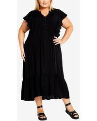 Avenue - Plus Size Bellini Maxi Dress - Lyst