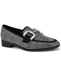 Nine West - Lilmas Embellished Slip-on Dress Flat Loafers - Lyst