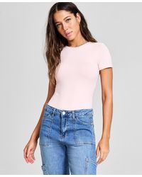And Now This - Double-layered Crewneck Bodysuit - Lyst