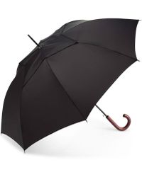 Shedrain Windpro Auto Open Stick Umbrella - Black