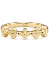 DEVATA - 14k Clover Ring - Lyst