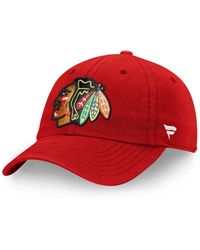 Fanatics - Chicago Blackhawks Core Primary Logo Adjustable Hat - Lyst