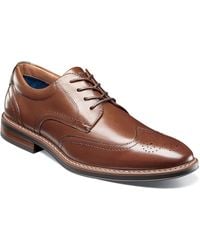 Nunn Bush - Centro Flex Wingtip Oxfords - Lyst