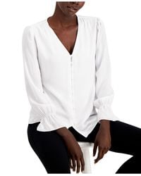 alfani petite tops