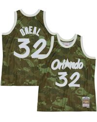 Mitchell & Ness - Shaquille O'neal Orlando Magic Hardwood Classics 1994/95 Ghost Green Swingman Jersey - Lyst