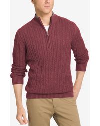 izod mock turtleneck