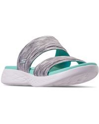 Skechers On The Go 600 Striking In White Black Black Lyst