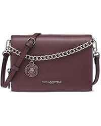 Karl Lagerfeld - Lourdes Crossbody - Lyst
