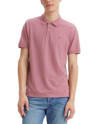 Levi's - Housemark Standard-fit Solid Polo Shirt - Lyst
