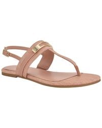 Calvin Klein - Bettia Flat Slingback Sandals - Lyst