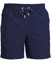 Lands' End - 7" Volley Swim Trunks - Lyst