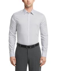 Calvin Klein - Steel Slim Fit Stretch Wrinkle Free Dress Shirt - Lyst