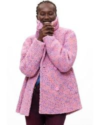 Desigual - Short Wool Coat - Lyst