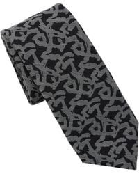 KARL LAGERFELD - Abstract Pattern Classic Tie - Lyst