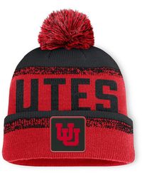 Fanatics - Red/black Utah Utes Thrive Cuffed - Lyst