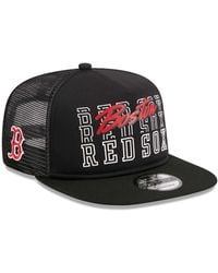 KTZ - Boston Red Sox Street Team A-frame Trucker 9fifty Snapback Hat - Lyst