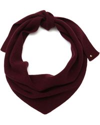 Kate Spade - Knit Triangle Scarf - Lyst