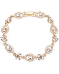 Givenchy - Gold-tone Crystal Flex Bracelet - Lyst