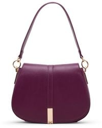 Anne Klein - Convertible Strap Small Saddle Bag - Lyst