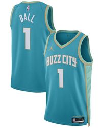 Nike - And Lamelo Ball Charlotte Hornets 2023/24 Swingman Jersey - Lyst