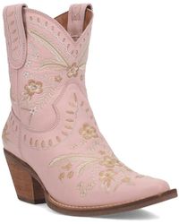 Dingo - Primrose Leather Booties - Lyst