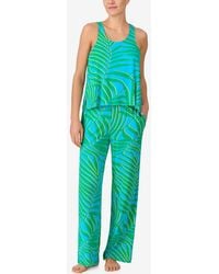 Sanctuary - Sleeveless Knit Long Flowy Pajama Set - Lyst
