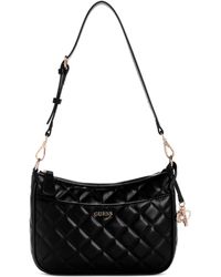 Guess - Tinsley Medium Quilted Shoulder Bag - Lyst