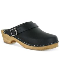 mia wooden clogs