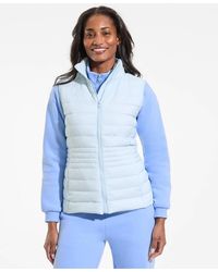 Lands' End - Petite Wanderweight Packable Down Vest - Lyst