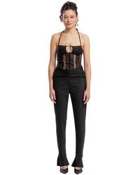 Pcfg - Tulle Top - Lyst