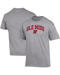 Champion - Â Wisconsin Badgers Arch Over Logo T-shirt - Lyst