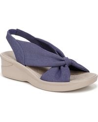 LifeStride - Serenade Washable Slingback Wedge Sandals - Lyst