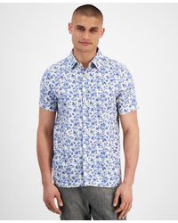 Sun & Stone - Sun + Stone Julius Floral-print Short-sleeve Shirt - Lyst