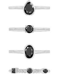 Macy's - 4-pc. Set Stack Rings (2-1/20 Ct. T.w. - Lyst