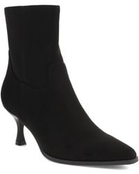 MIA - Aletta Pointed Toe Kitten Heel Dress Booties - Lyst