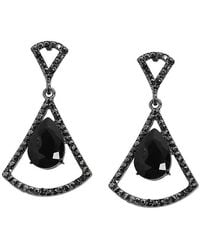 SOH - Stone Bow Drop Earrings - Lyst