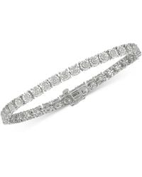Macy's - Diamond Tennis Bracelet (1/4 Ct. T.w. - Lyst