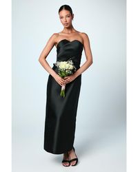 Coast - Bandeau Twill Bow Back Bridesmaids Dress - Lyst