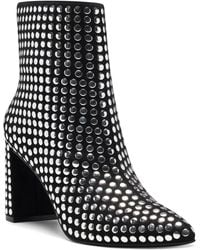 macy's white ankle boots