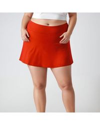 Calypsa - Plus Size Short Swim Skort - Lyst