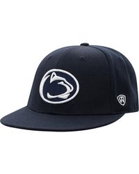 Top Of The World - Penn State Nittany Lions Team Color Fitted Hat - Lyst