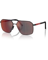 Prada Linea Rossa - Sunglasses Ps A50s - Lyst