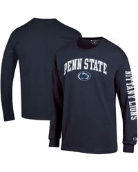 Champion - Penn State Nittany Lions Arch Over Logo 2-hit Long Sleeve T-shirt - Lyst