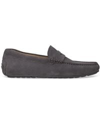 BOSS - Boss By Noel Suede Penny Loafer - Lyst