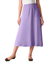 Woman Within - Within 7-day Knit A-line Skirt - Lyst