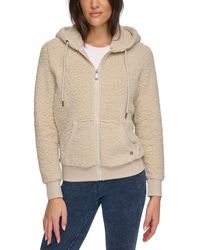 Marc New York - Andrew Marc Sport Faux Fur Zip Up Hoodie Jacket - Lyst